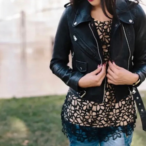 NWT / Guipure Lace Top Lela Rose Neiman Marcus x Target Limited Edition Sz Small - Picture 3 of 9